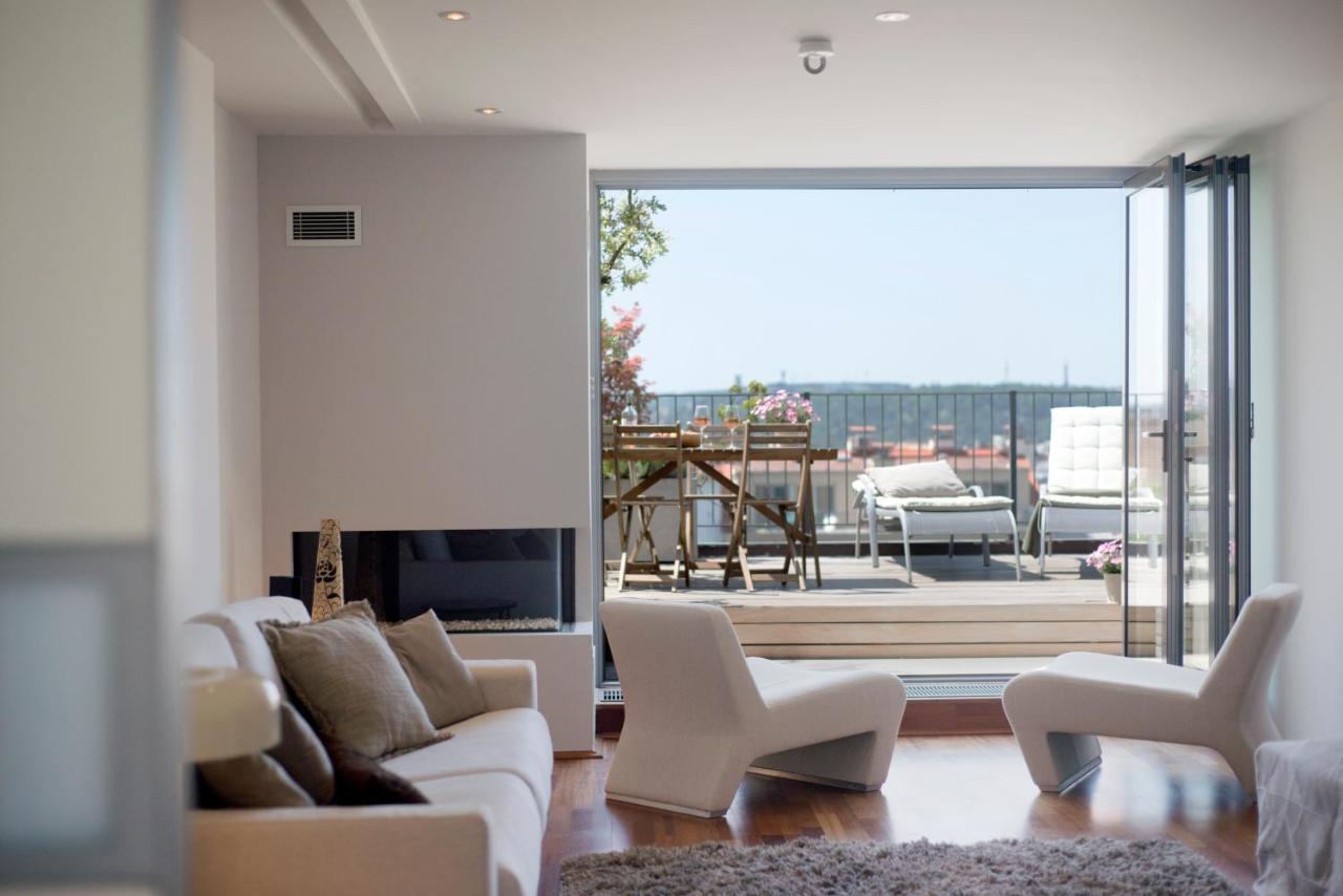 Luxury Penthouse Apartment Prague Exterior photo
