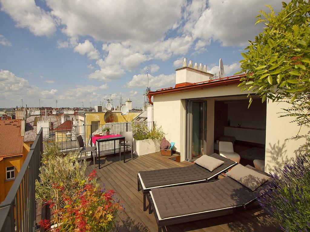 Luxury Penthouse Apartment Prague Room photo